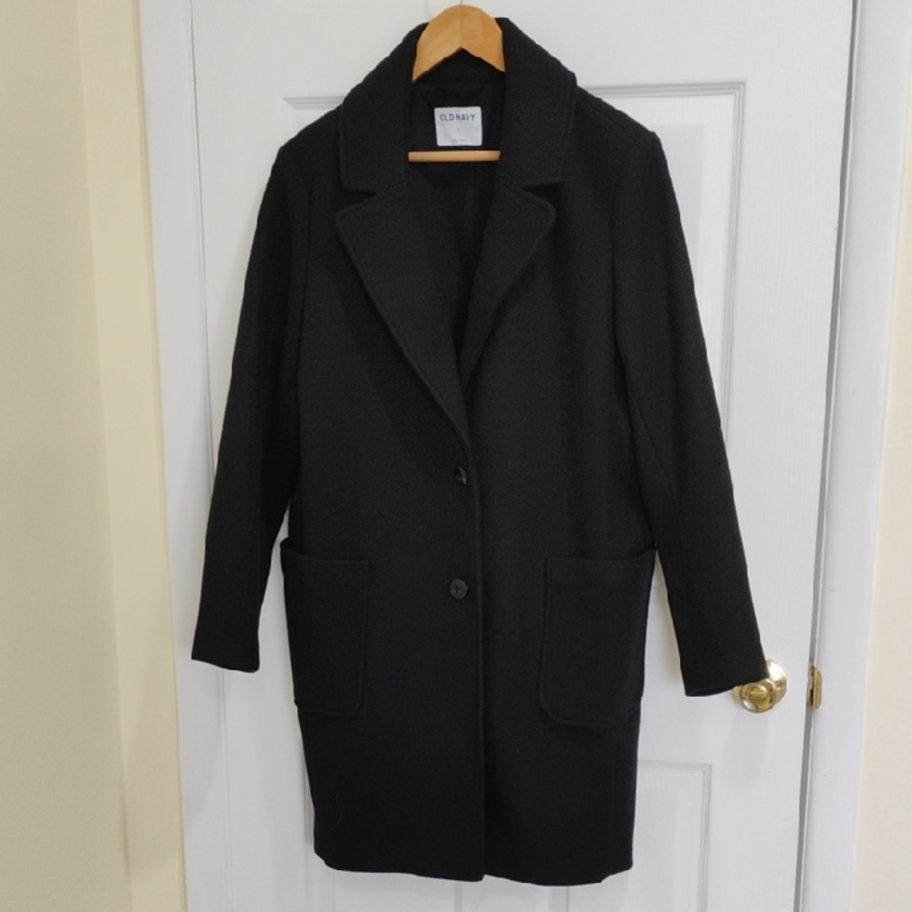 Old Navy Black Pea Coat